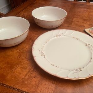 Mikasa Monticello China plus Lenox Dish